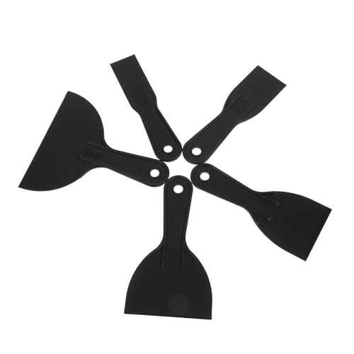 IMIKEYA 5 Stück Teiliges Auto Ölspachtel mit Ergonomischem Griff Vielseitiger Vinyl Fugenkratzer für Fensterfolien Lackreparatur und Tapetenentfernung Robust und Langlebig für Autolack von IMIKEYA