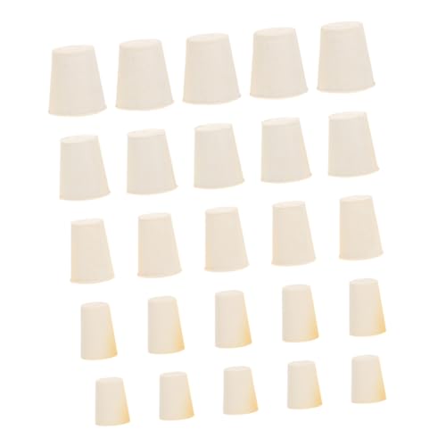 IMIKEYA 50 Stück Gummistopfen Laborstopfen aus Vollgummi Kegelförmige Dichtung Hitzebeständig Säure Alkalibeständig Wasserdichte Versiegelung für Reagenzgläser und Kolben IMIKEYA 50 Stück Gummistopfen Laborstopfen aus Vollgummi Kegelförmige Dichtung Hitzebeständig Säure Alkalibeständig Wasserdichte Versiegelung für Reagenzgläser und Kolben von IMIKEYA