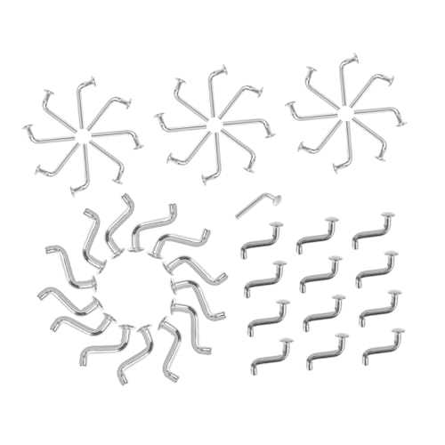 IMIKEYA 50 Stück Robuste Fallbolzen für Palettenregale Befestigungselemente für Lagerung und DIY Regalsysteme und Pins von IMIKEYA