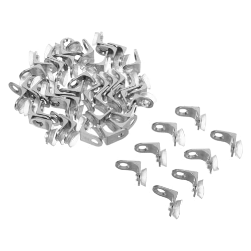 IMIKEYA 50 Stück Teiliges Regalbodenträger mit Saugnapf Metall Schrankbodenträger für Küchen und Bücherregale Stabiler Bodenträger ohne Bohren Vielseitig Einsetzbar für Möbel und Schränke IMIKEYA 50 Stück Teiliges Regalbodenträger mit Saugnapf Metall Schrankbodenträger für Küchen und Bücherregale Stabiler Bodenträger ohne Bohren Vielseitig Einsetzbar für Möbel und Schränke von IMIKEYA
