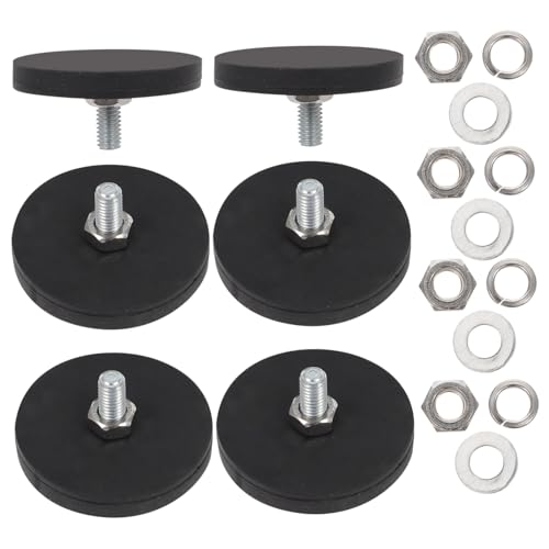 IMIKEYA 6 Stück Gummierte Runde Montage magnete Verschleißfest Hohe Härte für Auto deckenleuchten Kamerahalterungen Lautsprecherbefestigung Vielseitig Verwendbar IMIKEYA 6 Stück Gummierte Runde Montage magnete Verschleißfest Hohe Härte für Auto deckenleuchten Kamerahalterungen Lautsprecherbefestigung Vielseitig Verwendbar von IMIKEYA