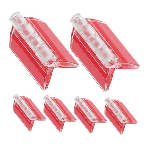 IMIKEYA 6 Stück Selbstklebende Acrylscharniere Klappbare Möbelbeschläge für Schränke Türen und Diy Projekte Stark Haftend und Vielseitig Einsetzbar IMIKEYA 6 Stück Selbstklebende Acrylscharniere Klappbare Möbelbeschläge für Schränke Türen und Diy Projekte Stark Haftend und Vielseitig Einsetzbar von IMIKEYA