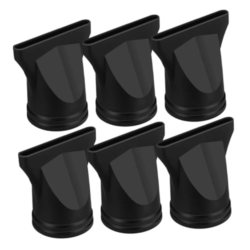 IMIKEYA 6 Stück Teiliges Haartrockner aufsatz aus Kunststoff Universeller Diffusor und Konzentrator für Schonendes Styling Aller Haartypen Passend für Föhnauslässe Vielseitige von IMIKEYA