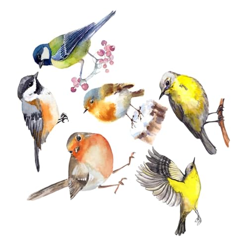 IMIKEYA 6 Stück Teiliges Kollisions Fensteraufkleber Hummingbird Window Clings aus PVC Statisch Haftend Abziehbar Dekorativ für Fenster und Innenräume Zuhause Büro Kinderzimmer und Partys IMIKEYA 6 Stück Teiliges Kollisions Fensteraufkleber Hummingbird Window Clings aus PVC Statisch Haftend Abziehbar Dekorativ für Fenster und Innenräume Zuhause Büro Kinderzimmer und Partys von IMIKEYA