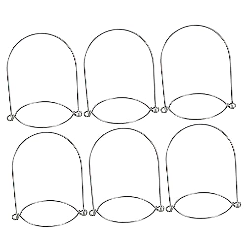 IMIKEYA 6 Stück Teiliges Mason Jar Hänger aus Stahlblech Aufhängung für Gläser für Hochzeiten Partys Garten und Outdoor Dekoration IMIKEYA 6 Stück Teiliges Mason Jar Hänger aus Stahlblech Aufhängung für Gläser für Hochzeiten Partys Garten und Outdoor Dekoration von IMIKEYA