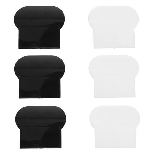IMIKEYA 6 Stück Teiliges Wc Sitz Griff Toilettendeckelheber Einfacher Praktischer Toilettensitz Griff für Hygienisches Öffnen Leicht Kompakt Einsetzbar Einfache Montage Weiße und Schwarze von IMIKEYA