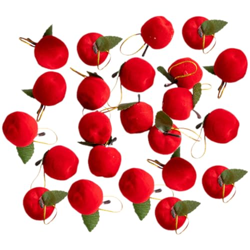 IMIKEYA 60stücke Weihnachtsäpfel Hängeornamente Schaumstoff Deko Für Weihnachtsbaum Fenster Und Festlichkeiten Falsche Äpfel Für Und Außendekoration IMIKEYA 60stücke Weihnachtsäpfel Hängeornamente Schaumstoff Deko Für Weihnachtsbaum Fenster Und Festlichkeiten Falsche Äpfel Für Und Außendekoration von IMIKEYA