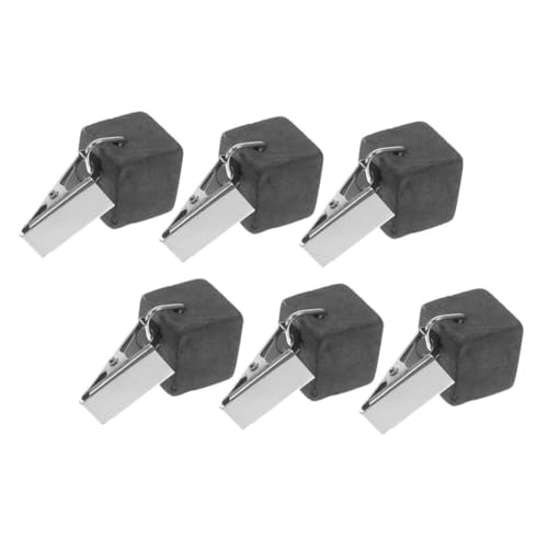 IMIKEYA 6Stücke Tischdeckenbeschwerer mit Metallclip Tischdeckengewichte für Outdoor Garten Party und Hochzeit zur Befestigung von Tischdecken von IMIKEYA