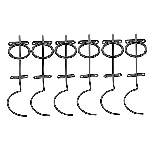 IMIKEYA 6Stücke Weinregal Teilig Wandmontiert Hängender Flaschenhalter für Weinflaschen Robustes und Rostfreies Design für Bar und Wohnzimmer IMIKEYA 6Stücke Weinregal Teilig Wandmontiert Hängender Flaschenhalter für Weinflaschen Robustes und Rostfreies Design für Bar und Wohnzimmer von IMIKEYA