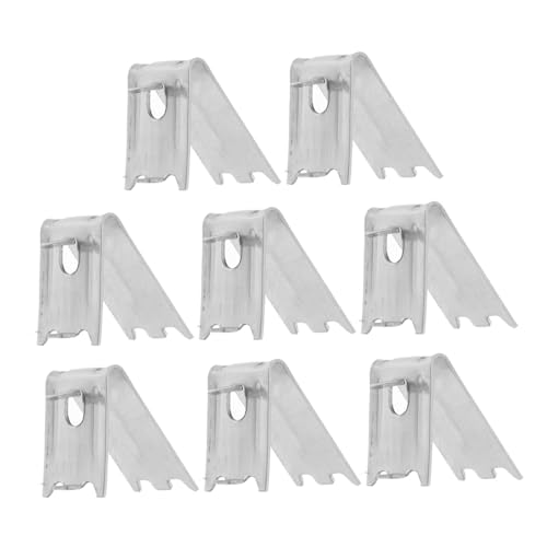 IMIKEYA 8 Stück Teiliges Gefrierschrank Regalhalterung Stabile Kühlschrankstütze Dicke Universelle Clips für Getränkekühler und Kühlgeräte Rutschfeste Befestigung IMIKEYA 8 Stück Teiliges Gefrierschrank Regalhalterung Stabile Kühlschrankstütze Dicke Universelle Clips für Getränkekühler und Kühlgeräte Rutschfeste Befestigung von IMIKEYA