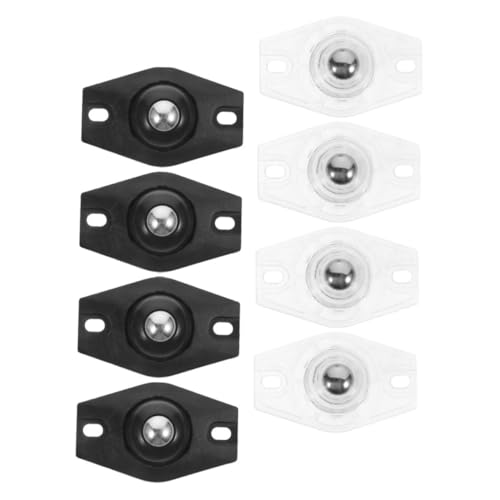 IMIKEYA 8 Stück Teiliges Mini Selbstklebend Drehbare und Geräuscharme für Aufbewahrungsboxen Mülltonnen und Kleine Möbel Einfache Montage Transparent mit Stahlkugeln IMIKEYA 8 Stück Teiliges Mini Selbstklebend Drehbare und Geräuscharme für Aufbewahrungsboxen Mülltonnen und Kleine Möbel Einfache Montage Transparent mit Stahlkugeln von IMIKEYA