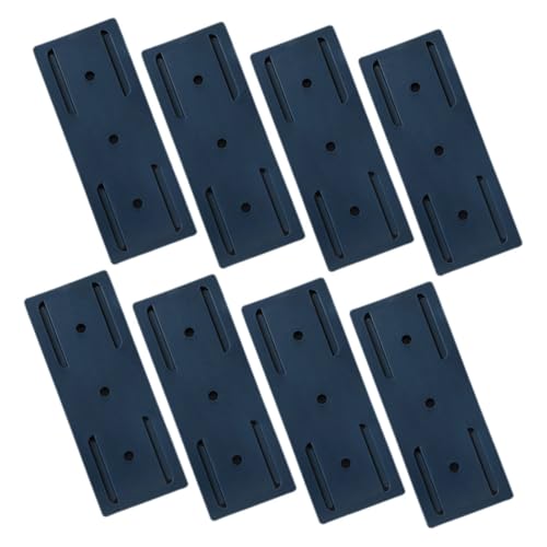 IMIKEYA 8 Stück Teiliges Power Strip Halter Selbstklebend Wandmontierbar Stanzfrei Starke Haftung Organizer für Steckdosenleisten Verlängerungskabel und Router Modernes Design von IMIKEYA