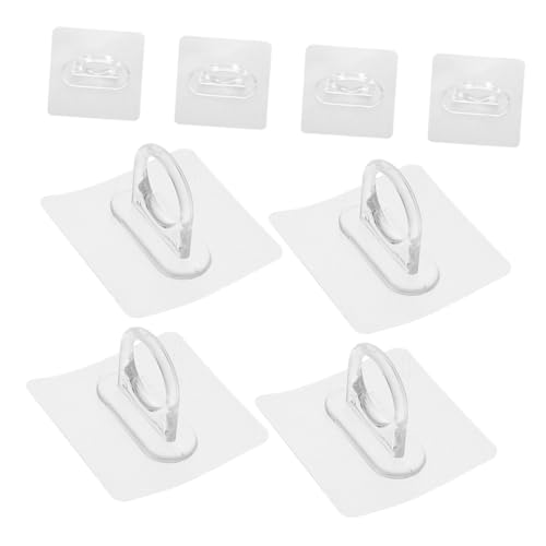 IMIKEYA 8 Stück Teiliges Selbstklebende Runde Haken für Badezimmer ohne Bohren Transparenter Haftkleber Multifunktionale Duschhaken zum Aufhängen von Shampoo Duschgel und Badutensilien IMIKEYA 8 Stück Teiliges Selbstklebende Runde Haken für Badezimmer ohne Bohren Transparenter Haftkleber Multifunktionale Duschhaken zum Aufhängen von Shampoo Duschgel und Badutensilien von IMIKEYA