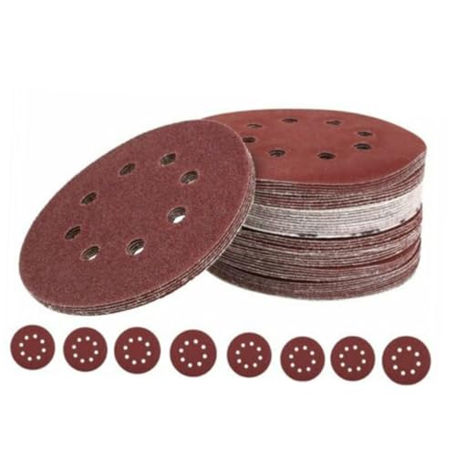 IMIKEYA 80 Stück Teiliges Klett Schleifpapier mit Löchern Langlebige Antistatische Schleifscheiben für Metall Holz Kunststoff Stein und Mehr Vielseitig Einsetzbar IMIKEYA 80 Stück Teiliges Klett Schleifpapier mit Löchern Langlebige Antistatische Schleifscheiben für Metall Holz Kunststoff Stein und Mehr Vielseitig Einsetzbar von IMIKEYA