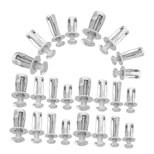 IMIKEYA 80 Stück Teiliges Metall Blütenblatt-expansionsmutter Robuste Wandbefestigung für Mauerwerk Gipskarton und Ziegel Vielseitige Schrauben für Stabile Montage von Werbetafeln und von IMIKEYA