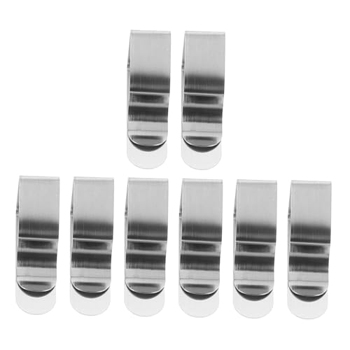 IMIKEYA 8stücke Edelstahl Tischdeckenklammern Einteilige Trapezclips Für Tischtücher Tischdeckenhalter Gegen Verrutschen Klappbar Und Einfach Zu Verwenden IMIKEYA 8stücke Edelstahl Tischdeckenklammern Einteilige Trapezclips Für Tischtücher Tischdeckenhalter Gegen Verrutschen Klappbar Und Einfach Zu Verwenden von IMIKEYA