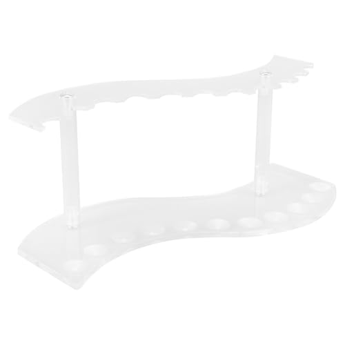 IMIKEYA Acryl Stifthalter Vielseitig Langlebig für Büro und Zuhause Minimalistisch Transparent Pen Display Organizer Schreibtisch Aufbewahrung für Stifte Eyebrow Makeup Pens IMIKEYA Acryl Stifthalter Vielseitig Langlebig für Büro und Zuhause Minimalistisch Transparent Pen Display Organizer Schreibtisch Aufbewahrung für Stifte Eyebrow Makeup Pens von IMIKEYA