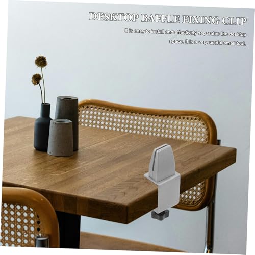 IMIKEYA Aluminium B Bildschirmklemme Verstellbar Stabile Schreibtisch Trennwand Halterung ohne Bohren für Büro Arbeitsplatz Sichtschutz Glasplatte Silber IMIKEYA Aluminium B Bildschirmklemme Verstellbar Stabile Schreibtisch Trennwand Halterung ohne Bohren für Büro Arbeitsplatz Sichtschutz Glasplatte Silber von IMIKEYA