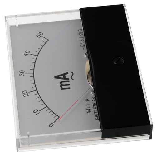 IMIKEYA Analoges DC Voltmeter mit Zeigermessung Schalttafeleinbau Eingebautes Panel Messgerät für präzise Spannungsanzeige Vielseitig Einsetzbar für Elektriker und Heimwerker von IMIKEYA
