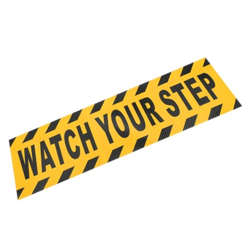 IMIKEYA Antirutsch aufkleber Schwarz gelb Rutschfeste Treppenmarkierung mit Klarer Warnung Wetterfest Selbstklebend Abriebfest für Mall Safety Signs und Rutschgefahr Schilder Einfache IMIKEYA Antirutsch aufkleber Schwarz gelb Rutschfeste Treppenmarkierung mit Klarer Warnung Wetterfest Selbstklebend Abriebfest für Mall Safety Signs und Rutschgefahr Schilder Einfache von IMIKEYA