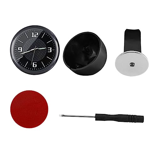 IMIKEYA Auto armaturenbrett Uhr Edelstahl Mini Auto Clock Dekoration Einfache Installation Kompakte Langlebig Geeignet für Lüftungsschlitze und Armaturenbrett IMIKEYA Auto armaturenbrett Uhr Edelstahl Mini Auto Clock Dekoration Einfache Installation Kompakte Langlebig Geeignet für Lüftungsschlitze und Armaturenbrett von IMIKEYA