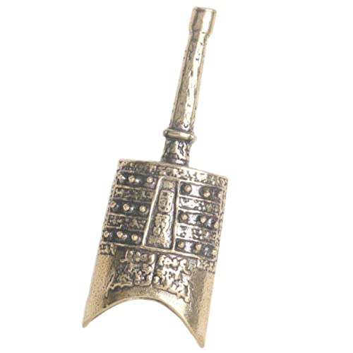 IMIKEYA Brass Chime Modell Dekoratives Musikinstrument für Schreibtisch Antikes Design für Zuhause Büro und für Freunde von IMIKEYA