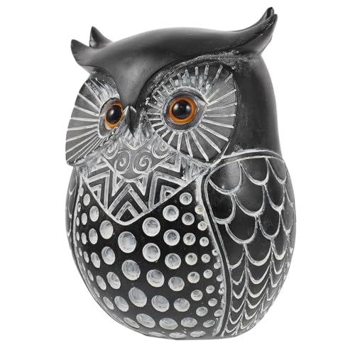 IMIKEYA Harz Eulen Statue Figur Dekoration Eule Wohnzimmer Schreibtisch Ornament Minimalistisches Design Bezaubernde Eulenform IMIKEYA Harz Eulen Statue Figur Dekoration Eule Wohnzimmer Schreibtisch Ornament Minimalistisches Design Bezaubernde Eulenform von IMIKEYA