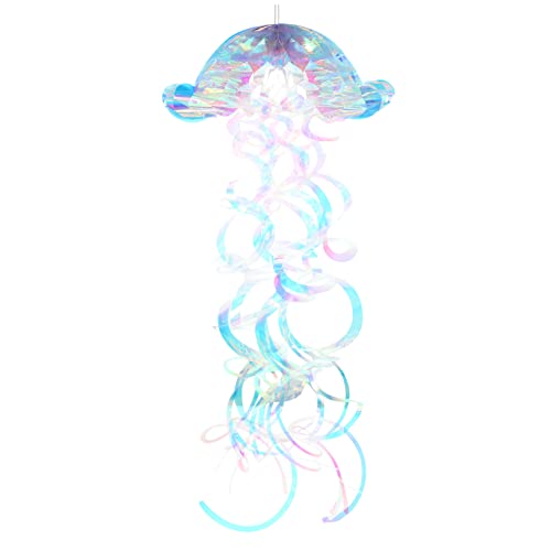IMIKEYA Dekoratives Shiny Jellyfish Hängedekor Farbige Quallen Honeycomb Ornament für Ocean Parties Kinderfeiern und Festivals Wand und Raumdekoration IMIKEYA Dekoratives Shiny Jellyfish Hängedekor Farbige Quallen Honeycomb Ornament für Ocean Parties Kinderfeiern und Festivals Wand und Raumdekoration von IMIKEYA
