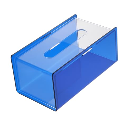 IMIKEYA Delikater Acryl taschentuchspender mit Transparentem Schlichtem Design Reibungsloser Papierentnahme Langlebig und Sicher für Wohnraumdekoration und Komfortable Nutzung IMIKEYA Delikater Acryl taschentuchspender mit Transparentem Schlichtem Design Reibungsloser Papierentnahme Langlebig und Sicher für Wohnraumdekoration und Komfortable Nutzung von IMIKEYA