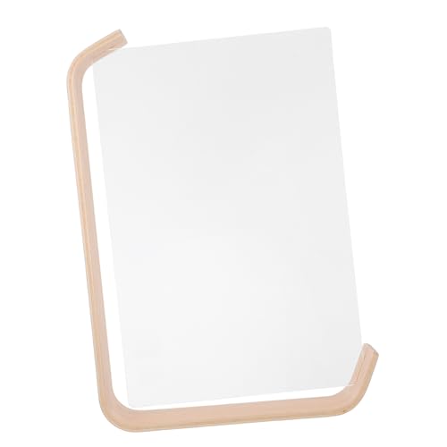 IMIKEYA Doppelseitiger Standbilderrahmen Aus Holz-displayständer Für Tischdeko Schwebender Rahmen Mit Holzsockel Für Home Office Bilderrahmen Für Hochformat Und Querformat von IMIKEYA