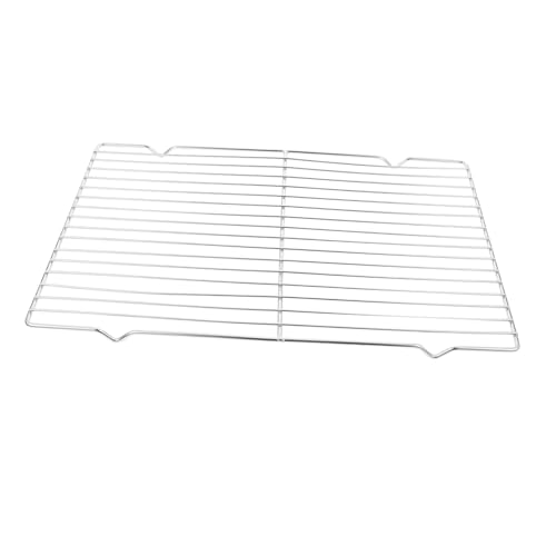 IMIKEYA Edelstahl Grillrost mit Füßen Abkühlgitter und Bratrost für Backen Grillen Kühlen Vielseitiges Robustes Bbq Kuchenrost für Küche und Outdoor Geschenkidee von IMIKEYA