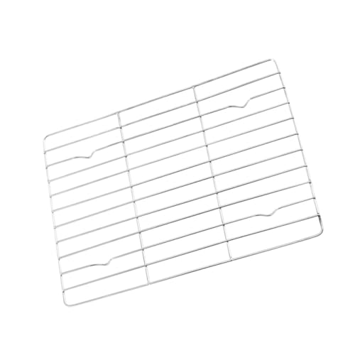 IMIKEYA Edelstahl Kühl Grillrost Multifunktionales Back Abkühlgitter Feinmaschiges Langlebiges Bbq Zubehör für Küche und Outdoor Leicht zu Reinigen Praktisches Design von IMIKEYA