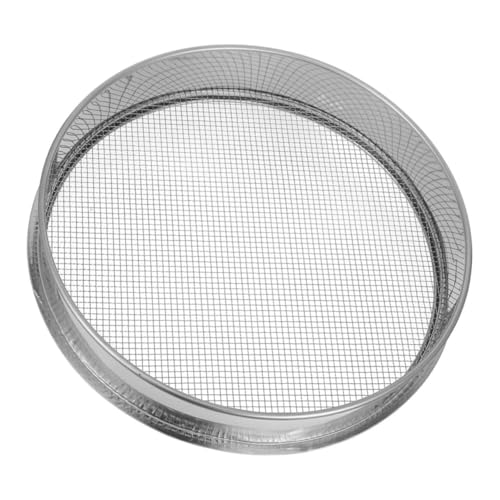 IMIKEYA Edelstahl Maschensieb Metall Erdsieb Erdsieb Sieb Erdsieb Für Garten Erdsieb Für Garten Siebe Sieb Erdsieb Für Kompost Metallsieb Silber IMIKEYA Edelstahl Maschensieb Metall Erdsieb Erdsieb Sieb Erdsieb Für Garten Erdsieb Für Garten Siebe Sieb Erdsieb Für Kompost Metallsieb Silber von IMIKEYA