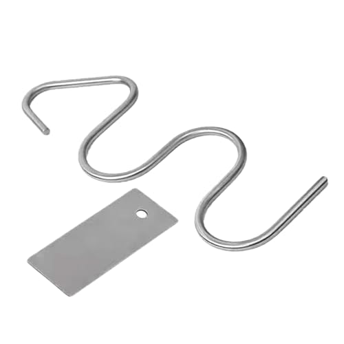 IMIKEYA Edelstahl Rührstab Lebensmittelqualität Tragbarer Küchenrührer Praktisches Handgerät zum Mischen von Erdnussbutter und Honig Einfach zu Reinigen Langlebig und Wiederverwendbar von IMIKEYA