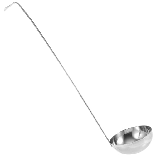 IMIKEYA Edelstahl Schöpfkelle mit Langem Griff Große Suppenkelle Rostfrei Ergonomischer Servierlöffel für Soßen Suppen und Saucen Vielseitig für Haushalt Gastronomie Fassungsvermögen IMIKEYA Edelstahl Schöpfkelle mit Langem Griff Große Suppenkelle Rostfrei Ergonomischer Servierlöffel für Soßen Suppen und Saucen Vielseitig für Haushalt Gastronomie Fassungsvermögen von IMIKEYA