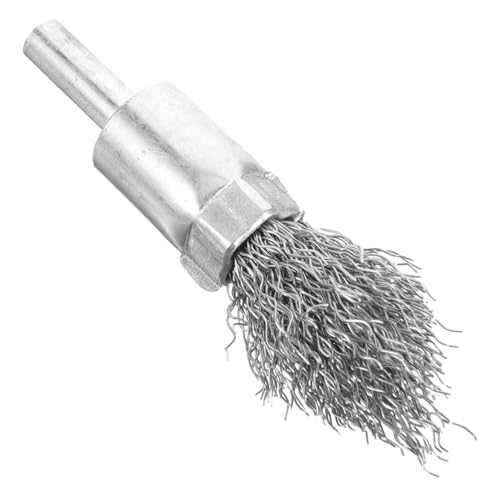 IMIKEYA Edelstahl drahtbürste mit Ergonomischem Griff Pagodenförmige Reinigungsbürste für Metallflächen Langlebige Stahlbürste für Gründliches Schrubben Rostfreie Drahtbürste mit IMIKEYA Edelstahl drahtbürste mit Ergonomischem Griff Pagodenförmige Reinigungsbürste für Metallflächen Langlebige Stahlbürste für Gründliches Schrubben Rostfreie Drahtbürste mit von IMIKEYA