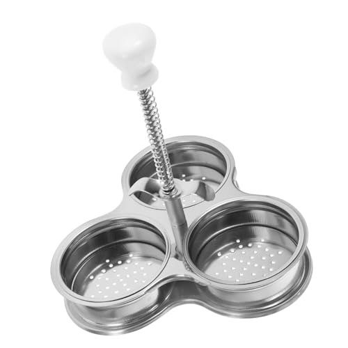 IMIKEYA Eierkocher aus Pochierter Eierkocher mit Eierringen und Eierbereiter für Schnelles und Einfaches Kochen von Eiern für Zuhause Büro und Picknick IMIKEYA Eierkocher aus Pochierter Eierkocher mit Eierringen und Eierbereiter für Schnelles und Einfaches Kochen von Eiern für Zuhause Büro und Picknick von IMIKEYA