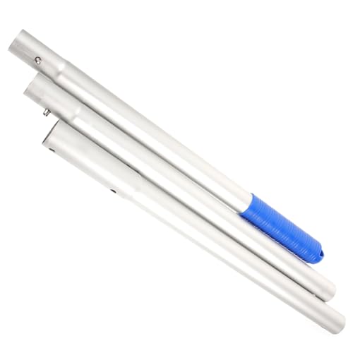 IMIKEYA Einstellbare Aluminium Pool Skimmer Stange Teilige Verbindung für Effiziente Poolreinigung für Teich und Robust und Perfektes Zubehör von IMIKEYA