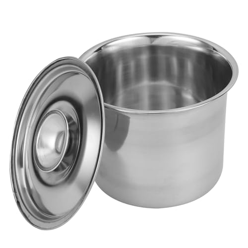 IMIKEYA Eisbehälter Mit Deckel 450 Ml Edelstahl-Gefrierbox Eisfass Luftdichte Snackschüssel Isolierte Eiswanne Für Selbstgemachtes von IMIKEYA