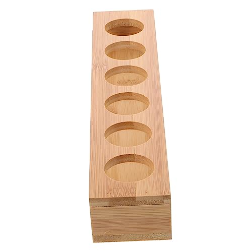 IMIKEYA Schnapsglas-displayhalter Weinbecherständer Aus Holz Für Café Und Restaurant von IMIKEYA