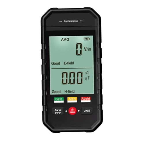 IMIKEYA Emf Messgerät Elektronischer Elektromagnetischer Strahlungsdetektor mit Großem Lcd display Akustisch optischer Alarm Strahlungsbewertung Tragbarer Emf Reader für Innen IMIKEYA Emf Messgerät Elektronischer Elektromagnetischer Strahlungsdetektor mit Großem Lcd display Akustisch optischer Alarm Strahlungsbewertung Tragbarer Emf Reader für Innen von IMIKEYA