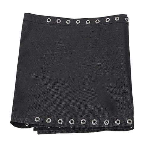 IMIKEYA Ersatzstoff Für Liegestühle Atmungsaktives Gewebe Passend Für Klappstühle Faltstühle Und Sonnenliegen Einfach Anzubringen Für Camping Und Freizeitaktivitäten Schwarzes Tuch von IMIKEYA