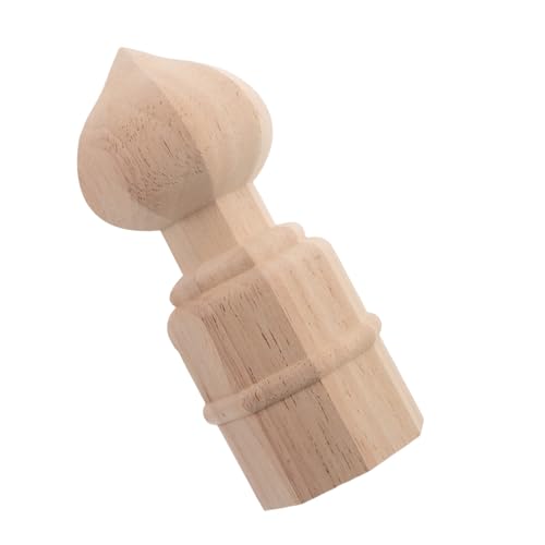 IMIKEYA Europäische Holzsäulen Verzierung Französischer Hochzeitsstil Dekorativer Treppenpfostenaufsatz aus Massivem Holz Künstlerisches Design für Innenräume Geeignet für Villen und von IMIKEYA