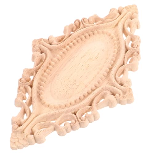 IMIKEYA Europäisches Holzornament Oval Geschnitzt Möbelapplikation Aufleger für Türen Dekorative Holzschnitzerei Aufsatz Einfach zu Montieren Künstlerisch Geprägtes Design Langlebige IMIKEYA Europäisches Holzornament Oval Geschnitzt Möbelapplikation Aufleger für Türen Dekorative Holzschnitzerei Aufsatz Einfach zu Montieren Künstlerisch Geprägtes Design Langlebige von IMIKEYA