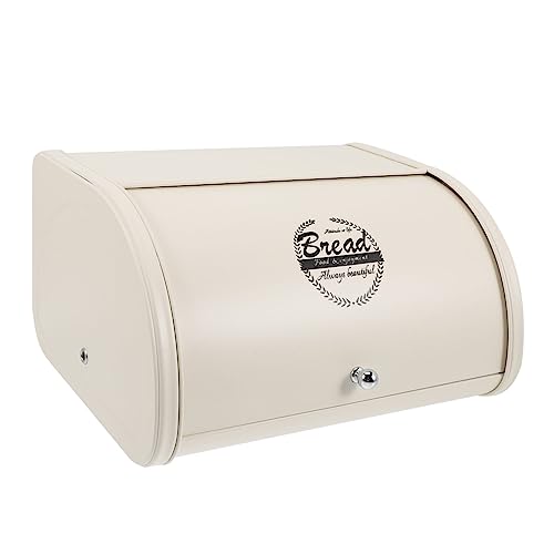 IMIKEYA Extra Große Brotkasten mit Klappdeckel Metall Brotaufbewahrungsbox für Küche Atmungsaktiver Brotbehälter zur Frischhaltung Vielseitiger Organizer für Snacks und Obst IMIKEYA Extra Große Brotkasten mit Klappdeckel Metall Brotaufbewahrungsbox für Küche Atmungsaktiver Brotbehälter zur Frischhaltung Vielseitiger Organizer für Snacks und Obst von IMIKEYA