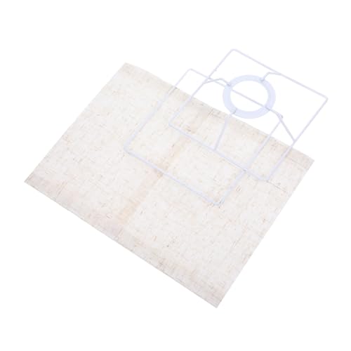 IMIKEYA Faltbarer Quadratischer Abnehmbar Dekorativer Lampenschirm für Tisch Stehlampen Vielseitig Einsetzbar Robust und Stilvoll für Wohnzimmer und Schlafzimmer IMIKEYA Faltbarer Quadratischer Abnehmbar Dekorativer Lampenschirm für Tisch Stehlampen Vielseitig Einsetzbar Robust und Stilvoll für Wohnzimmer und Schlafzimmer von IMIKEYA