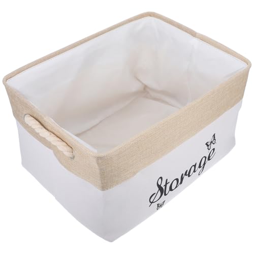 IMIKEYA Faltbare Aufbewahrungsbehälter Für Kleiderschrank Ordnungskorb Mit Griffen Für Socken Kleidung Und Plüschspielzeug Organizer Für Schreibtisch Und Kleinteile IMIKEYA Faltbare Aufbewahrungsbehälter Für Kleiderschrank Ordnungskorb Mit Griffen Für Socken Kleidung Und Plüschspielzeug Organizer Für Schreibtisch Und Kleinteile von IMIKEYA