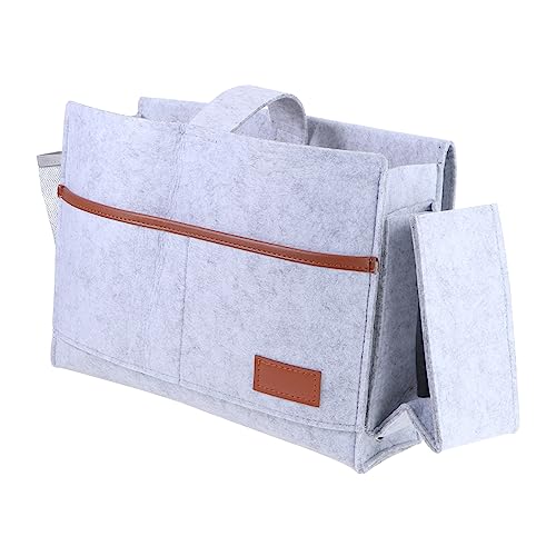 IMIKEYA Filz-Aufbewahrungstasche Zum Einhängen Nachttisch-Organizer Multifunktionale Lagerungstasche Fürs Wohnheim Langlebig Und Sicher Zum Ordnen Von Kleinigkeiten Und Gadgets IMIKEYA Filz-Aufbewahrungstasche Zum Einhängen Nachttisch-Organizer Multifunktionale Lagerungstasche Fürs Wohnheim Langlebig Und Sicher Zum Ordnen Von Kleinigkeiten Und Gadgets von IMIKEYA