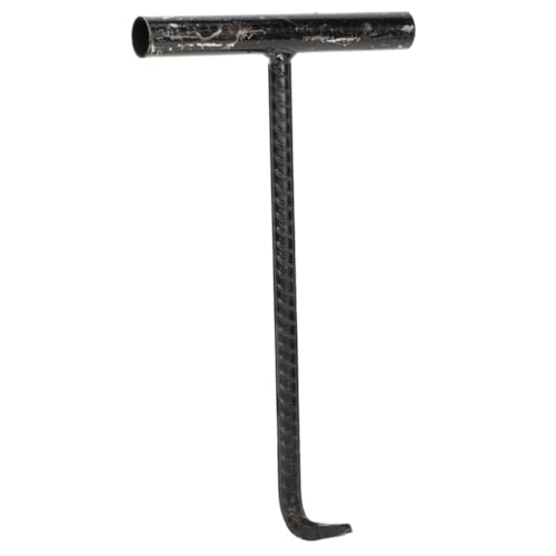 IMIKEYA Förmiger Schachtdeckel hebelhaken aus Stahl Rostfrei Robust Lang Ergonomischer Griff Schwerlastfähig zum Anheben von Kanaldeckeln und Rolltüren IMIKEYA Förmiger Schachtdeckel hebelhaken aus Stahl Rostfrei Robust Lang Ergonomischer Griff Schwerlastfähig zum Anheben von Kanaldeckeln und Rolltüren von IMIKEYA