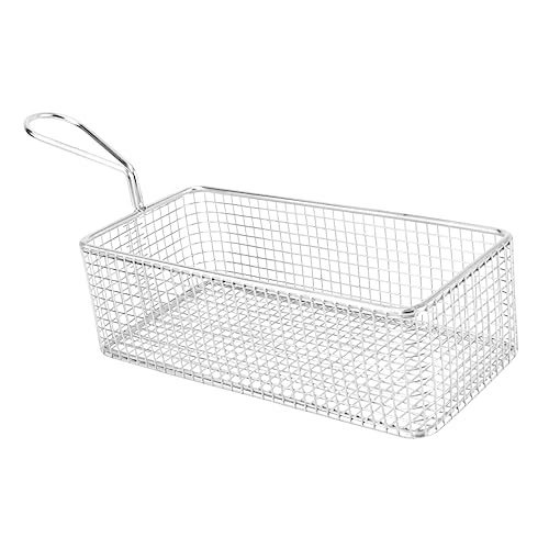 IMIKEYA Frittierkorb mit Langem Griff Mesh Frittierkorb für Pommes Snacks und für Zuhause Food Stände und Restaurants Quadratisches Design aus Dem Topf IMIKEYA Frittierkorb mit Langem Griff Mesh Frittierkorb für Pommes Snacks und für Zuhause Food Stände und Restaurants Quadratisches Design aus Dem Topf von IMIKEYA